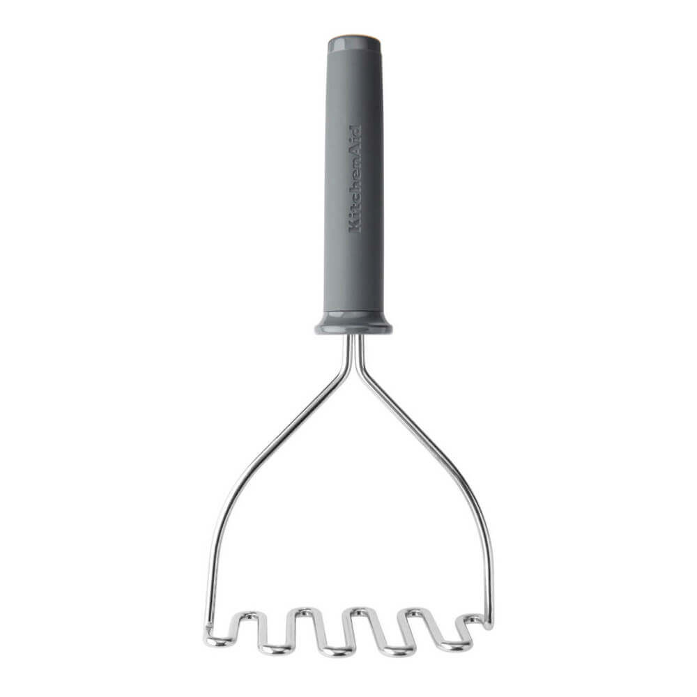 KitchenAid Charcoal Grey Soft Grip Potato Masher